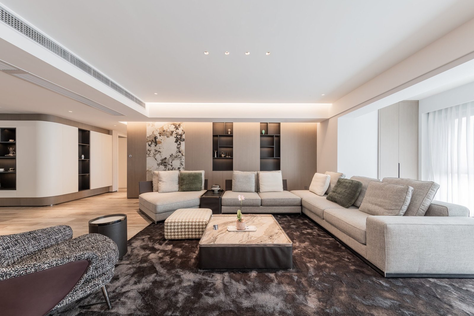 Living & Reception · Stone Canvas