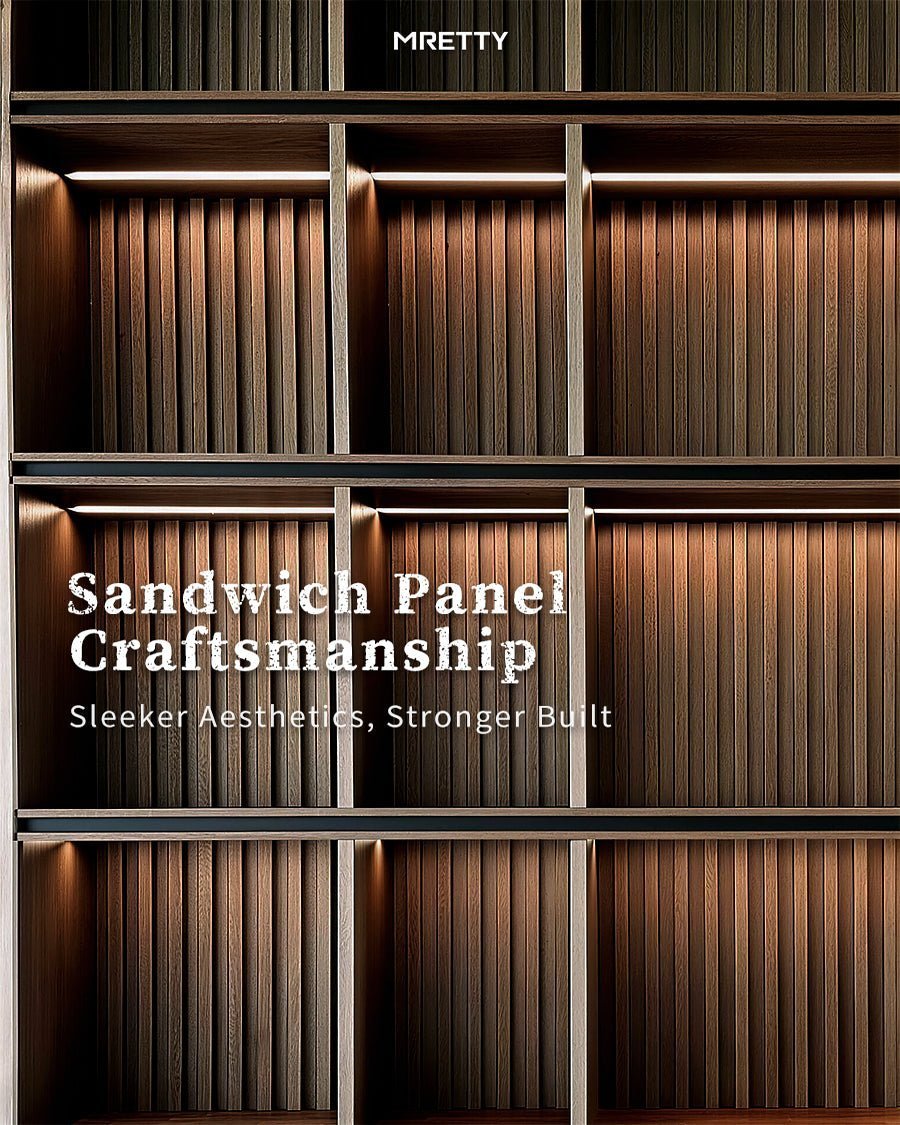 High-density panel and hardware detail for Singapore bathrooms