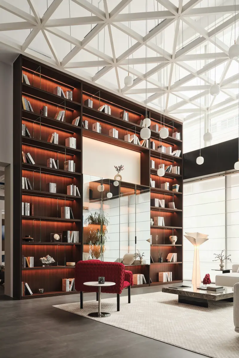 MRETTY Singapore showroom featuring premium bespoke cabinetry