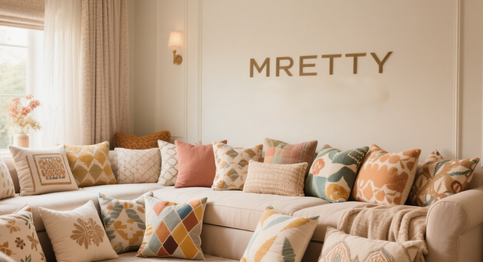 Elegant Comfort with Decorative Cushions