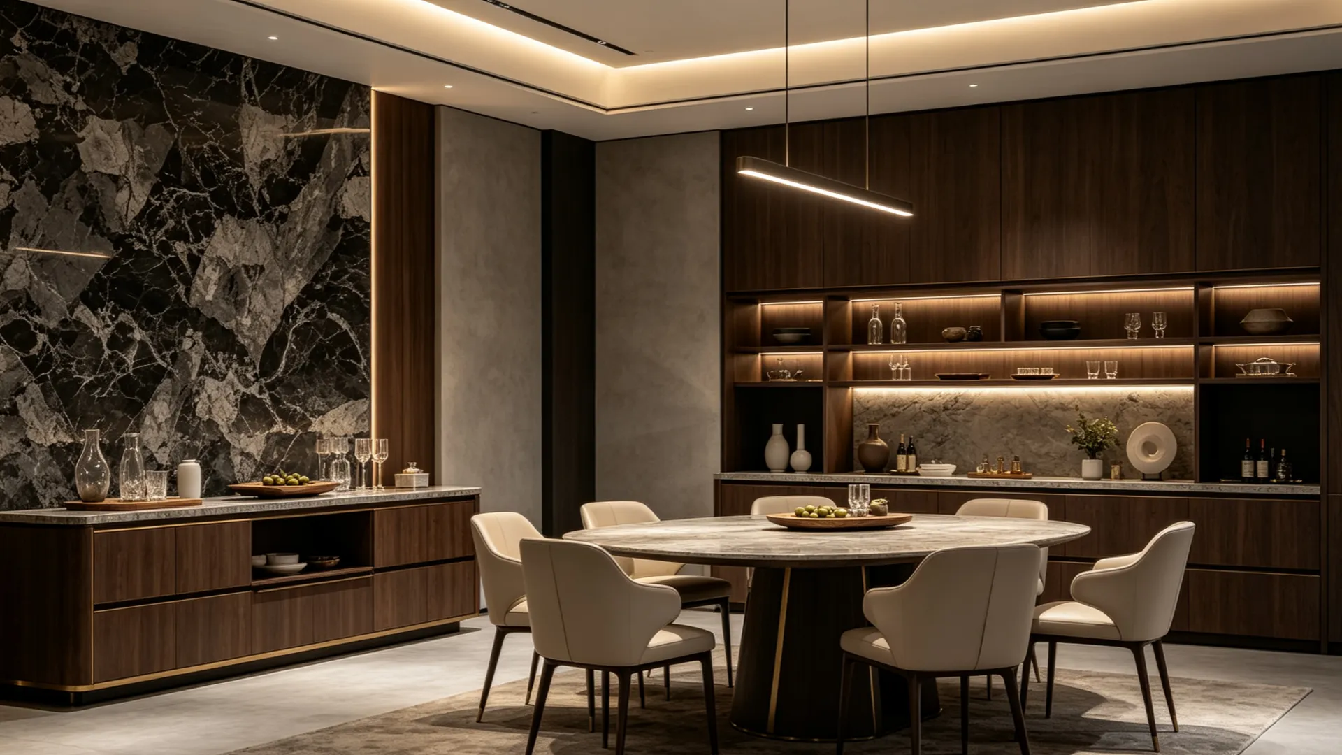 Premium bespoke kitchen with custom cabinetry