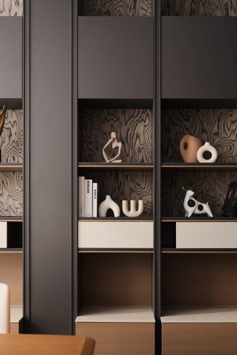 MRETTY Hangzhou showroom displaying custom furniture and millwork